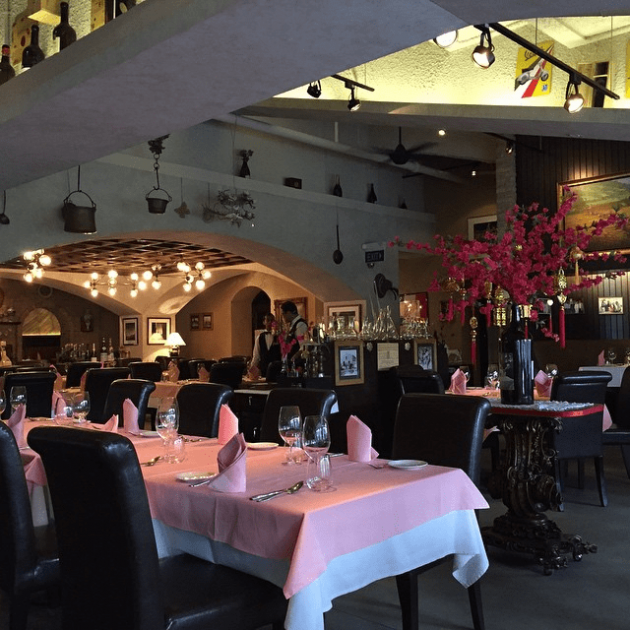 Ristorante da Valentino Interior, Singapore Italian Restaurants