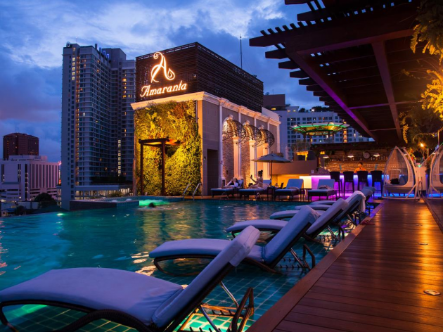 amaranta hotel rooftop pool