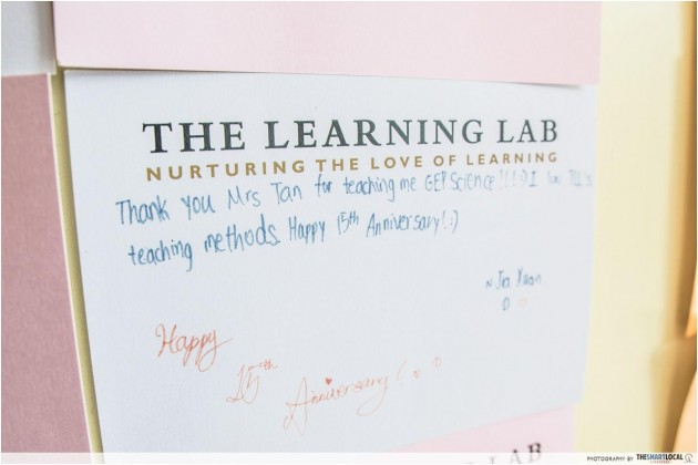 the learning lab student feedback