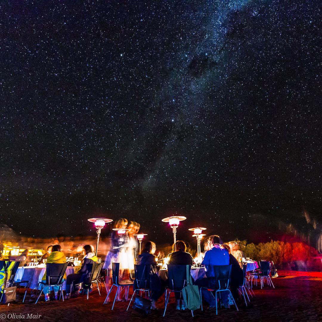 dine under the stars at the Sounds Of Silence