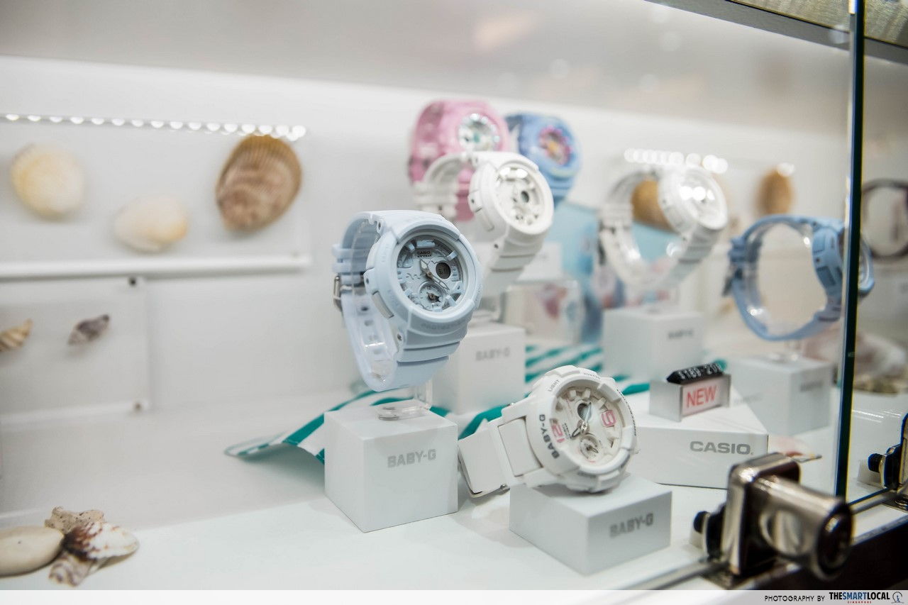 Baby G watches on sale at G Factory ION Orchard