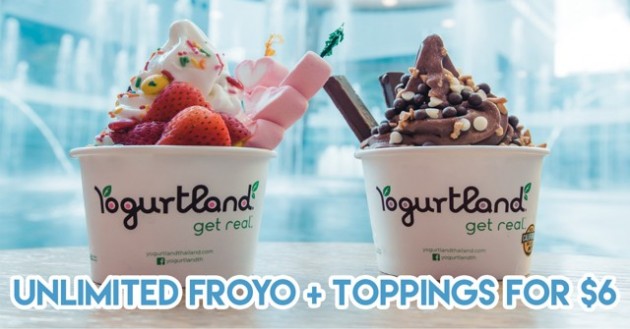 $6 froyo cups