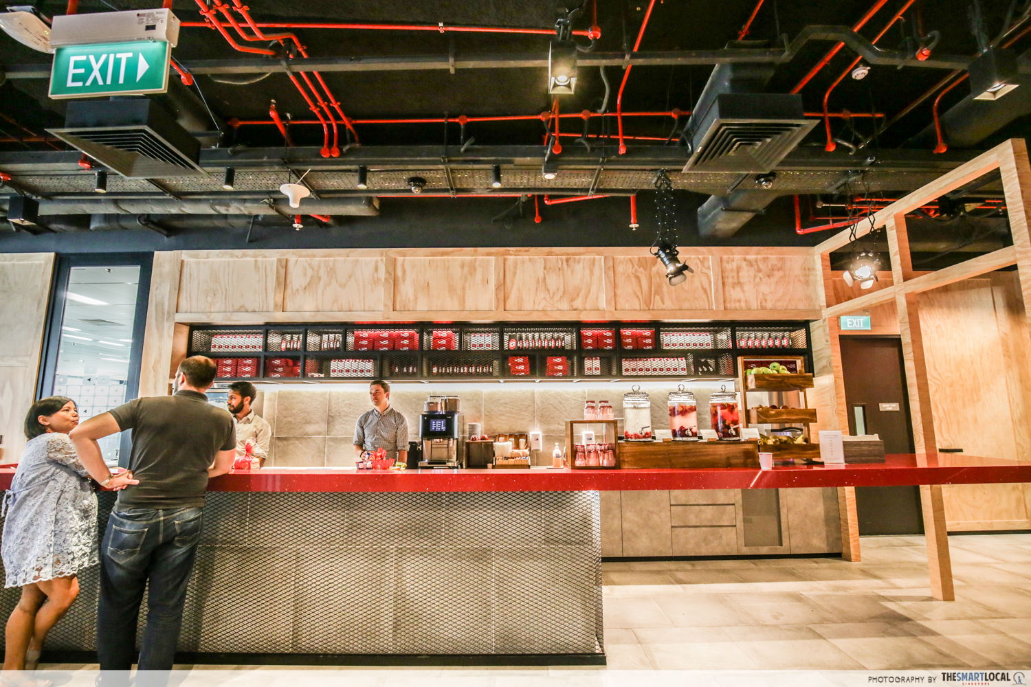 The YouTube area in Google office has its very own micro-kitchen