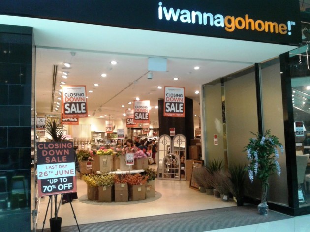 Iwannagohome! store Singapore KL Malaysia 