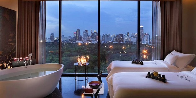 bangkok hotels bathtubs SO Sofitel Bangkok