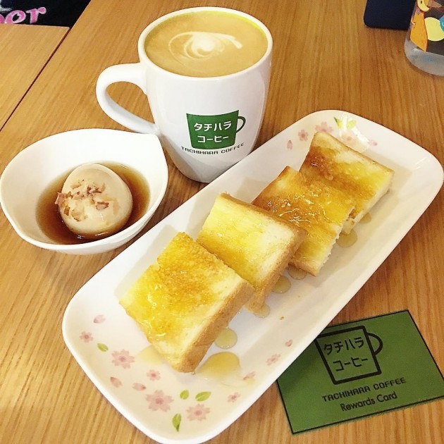 Tachihara cofee toast
