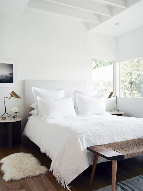 white bedsheets minimalist taobao 