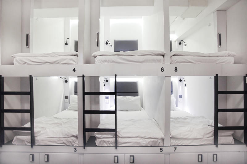 wink hostel - sound-resistant pods