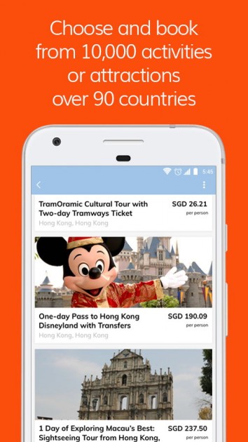Book cheap attraction deals from Ready to travel app SATS