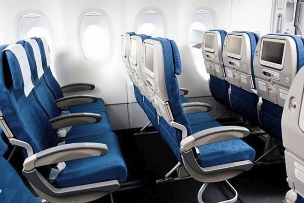 Korean Air's comfy seats