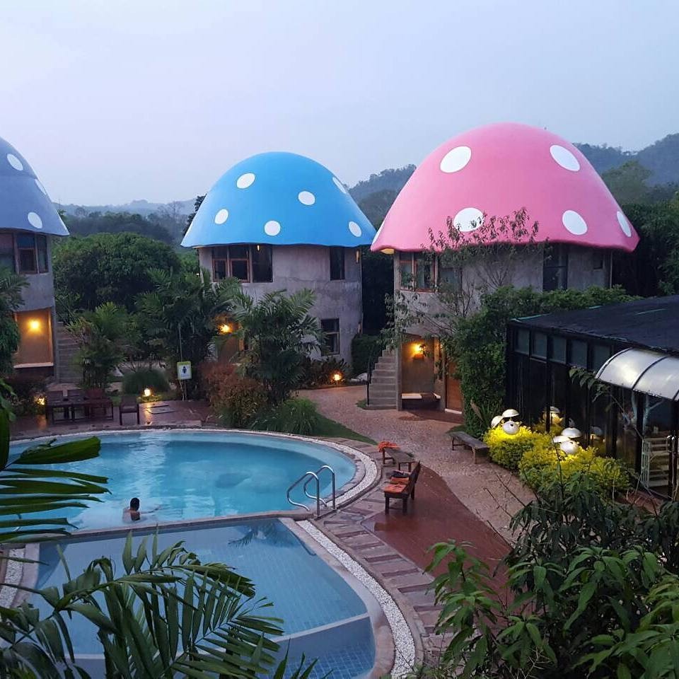 khao yai panorama mushroom hotel thailand