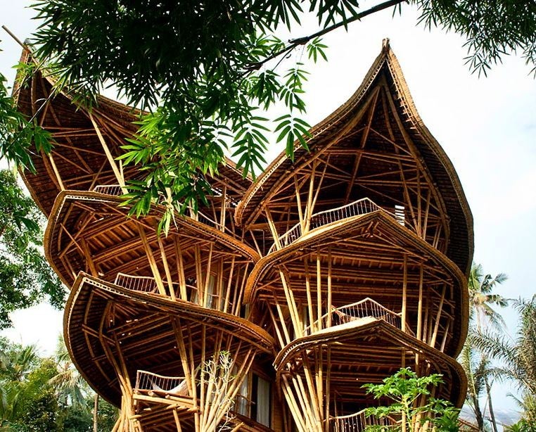 sharma springs bamboo house bali