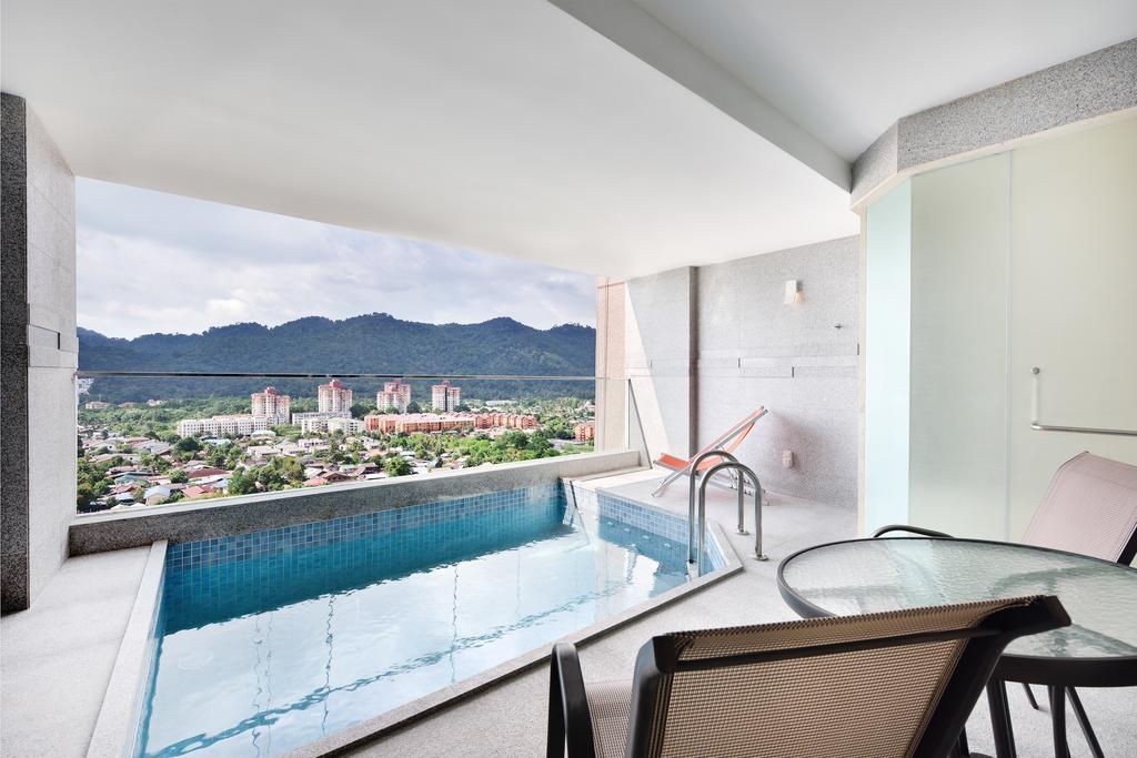 Lexis Suites Penang's Executive Pool Suite Balcony
