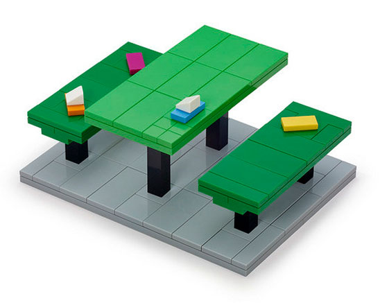 Limited edition Lego Singapore Food Culture Mini-Builds set 