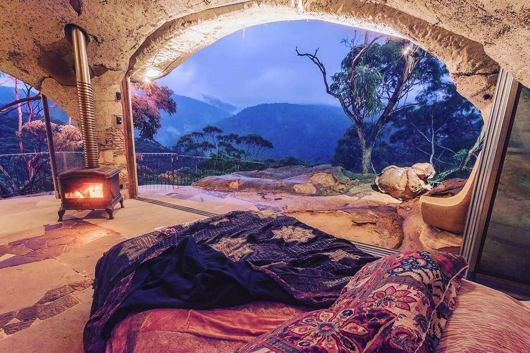 Unique things to do in sydney new places in australia stay in a cave at wollemi love cabin