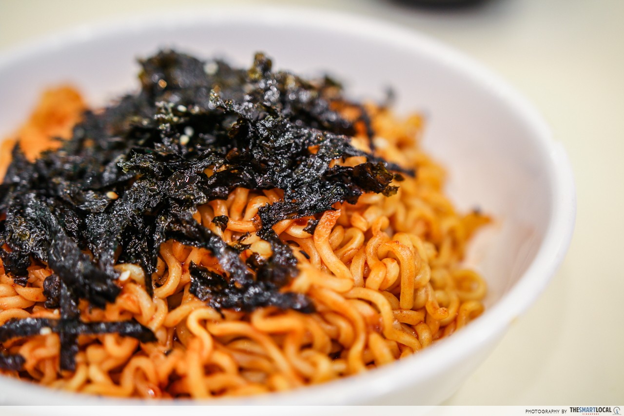 su superstar korean cuisine scape fire ramyeon