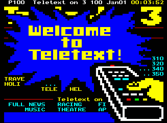 welcome to teletext