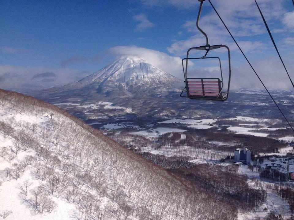 Panoramic view of Mt. Yotei
