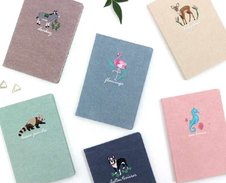 Taobao 2018 planners cloth covered embriodery