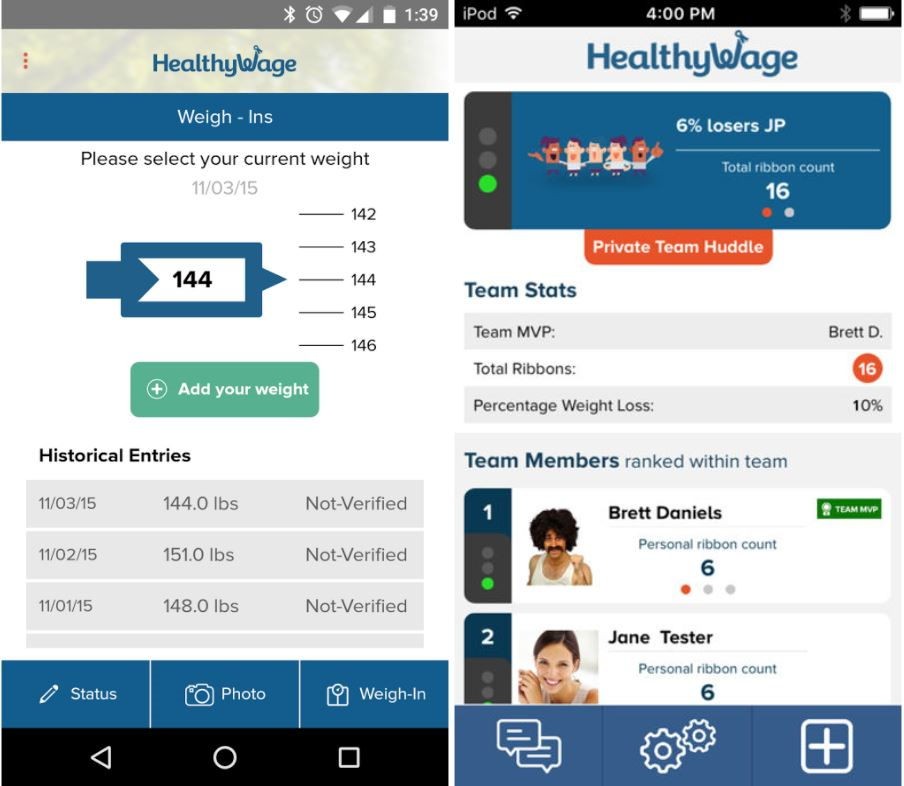 Health apps with cash back HealthyWage prizes to lose weight