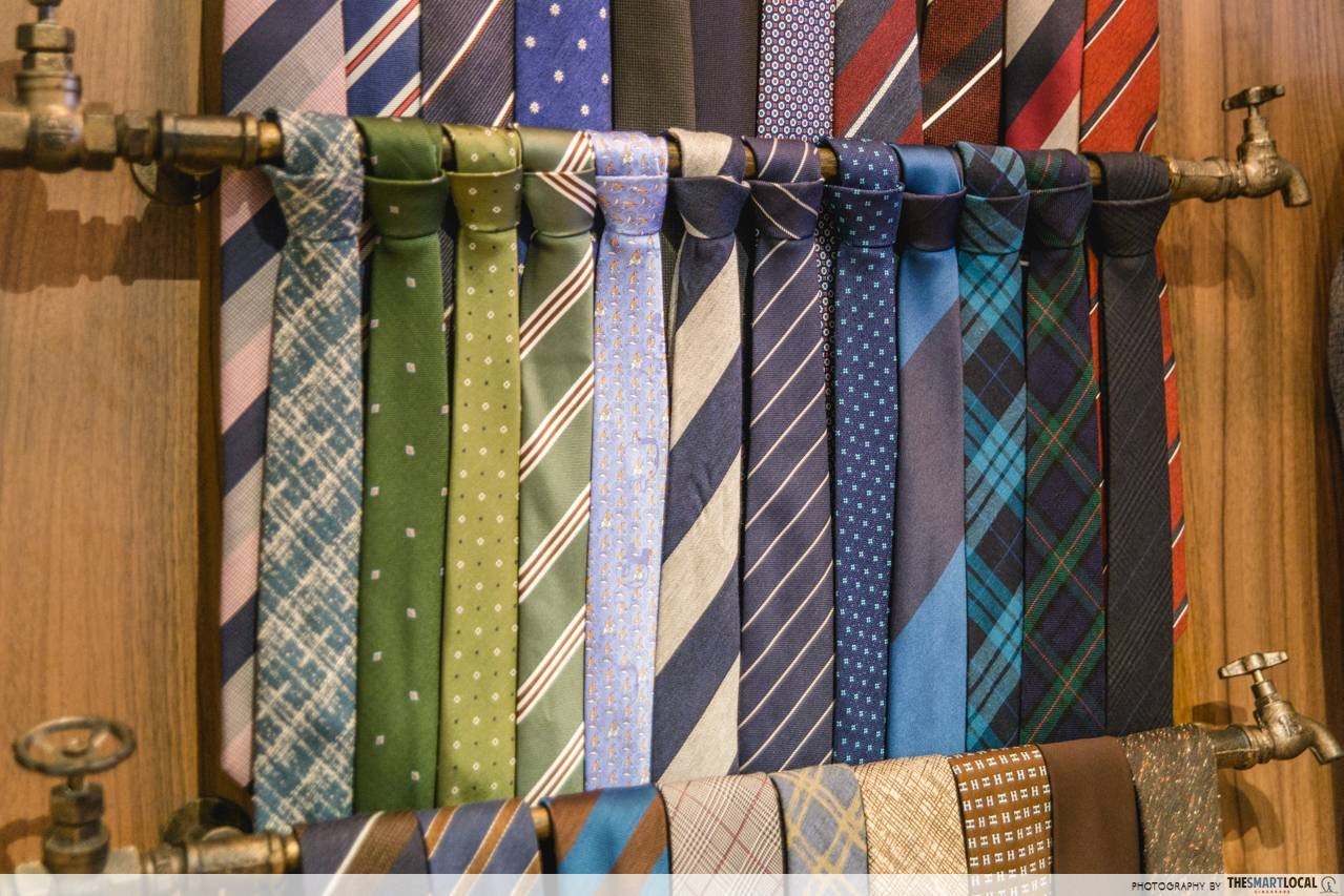 Benjamin Barker tie collection