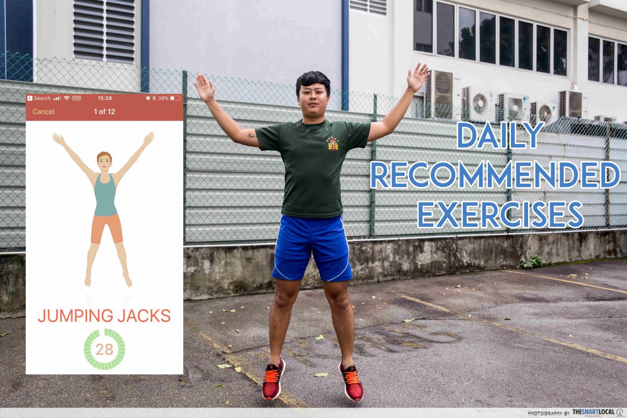 jumping jacks free fitness app