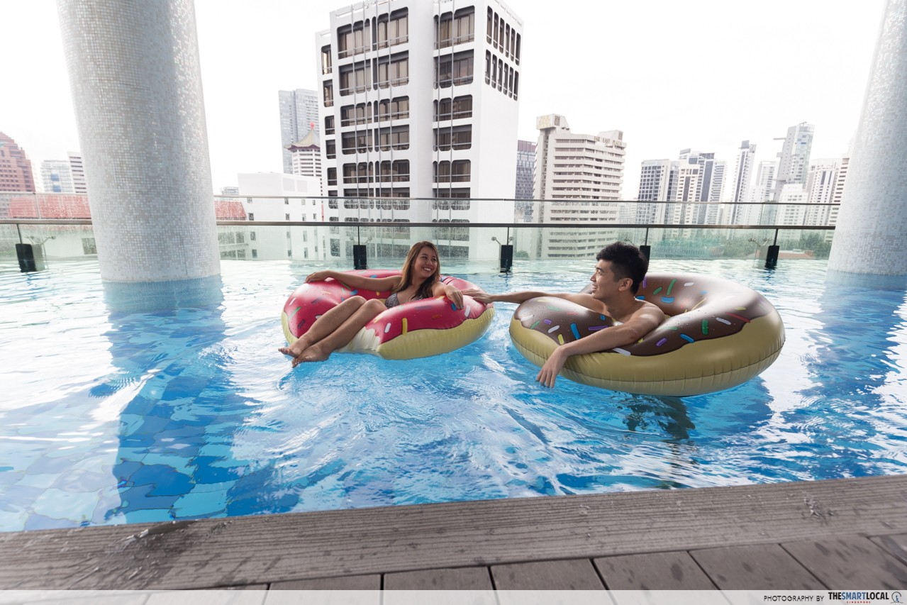 infinity pool quincy hotel singapore