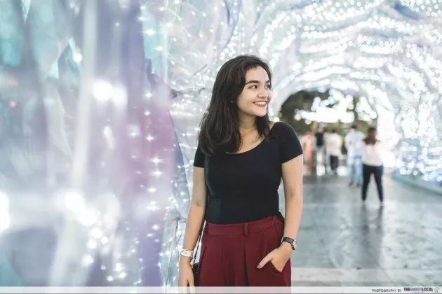 Take in the magical Christmas lights at Orchard Road