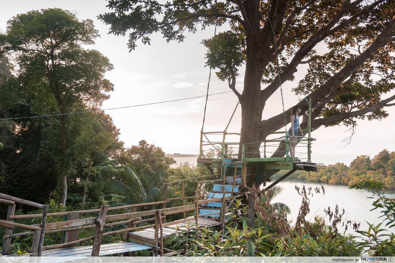 Taman Wisata Habibie 1000 Tangga batam treehouse
