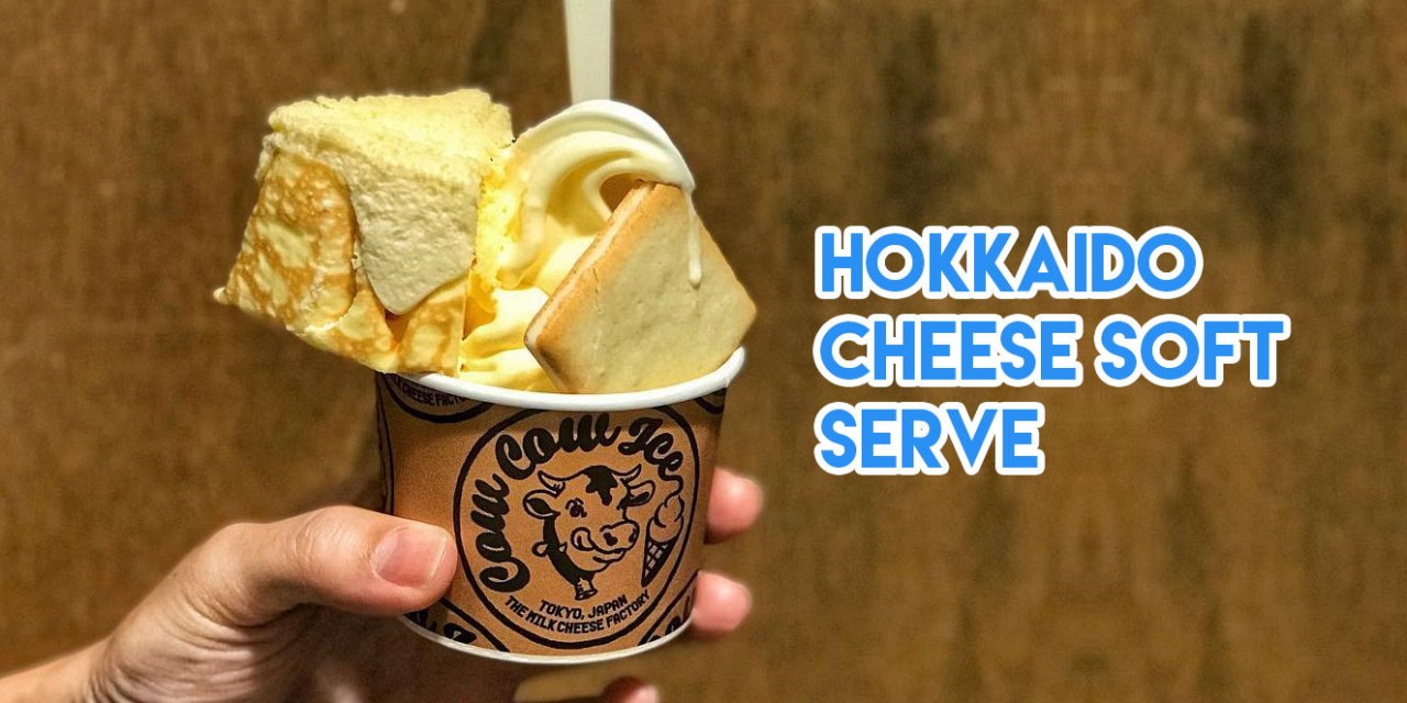 hokkaido cheese soft serve