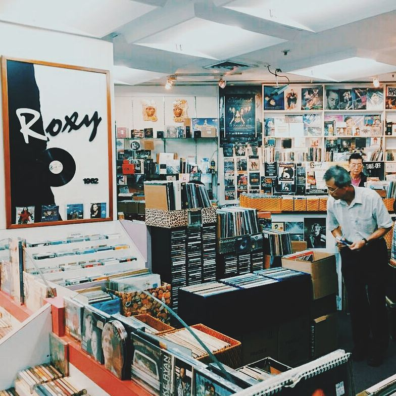 roxy records interior