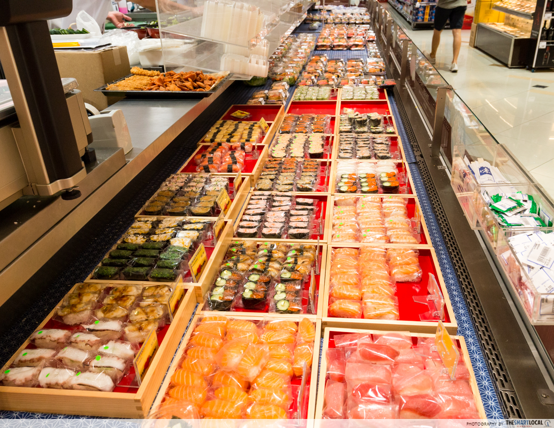 sushi counter