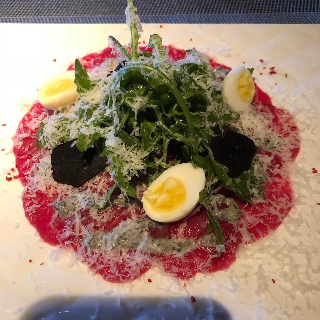 1919 Waterboat House Christmas set meal 2017 Beef Carpaccio