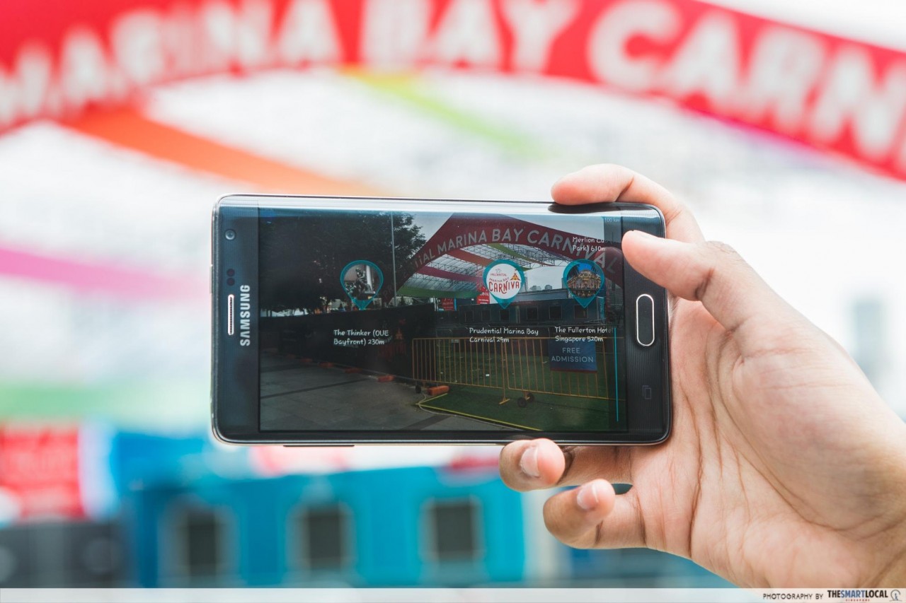 Locomole Marina Bay - Augmented Reality