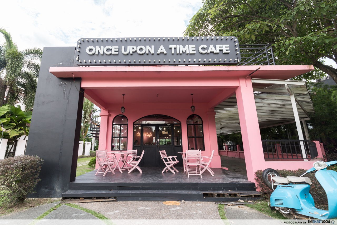 Once Upon A Time Cafe & Boutique - a pretty pink cafe in JB
