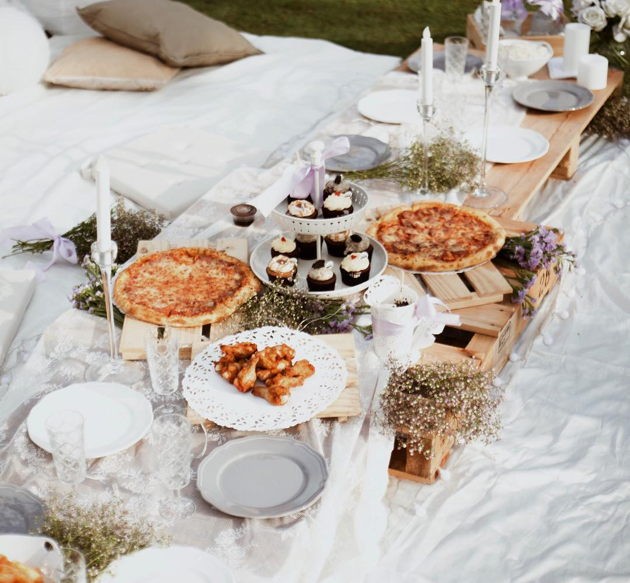 Plan B rustic themed picnic setups catering companies in Singapore