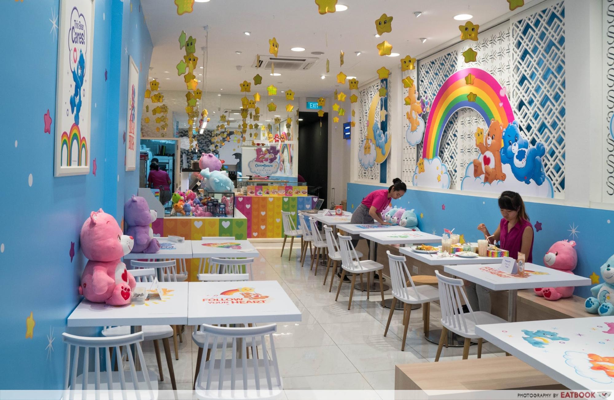 Feb 2018 cafes and restaurants (4) - Care Bears Cafe interior
