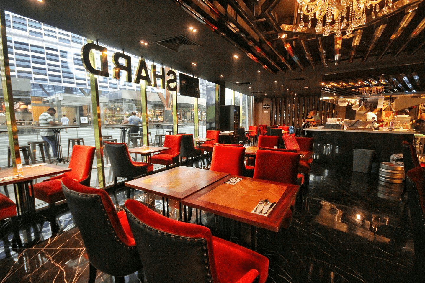 Feb 2018 cafes and restaurants (40) - Shard Restaurant & Bar interior