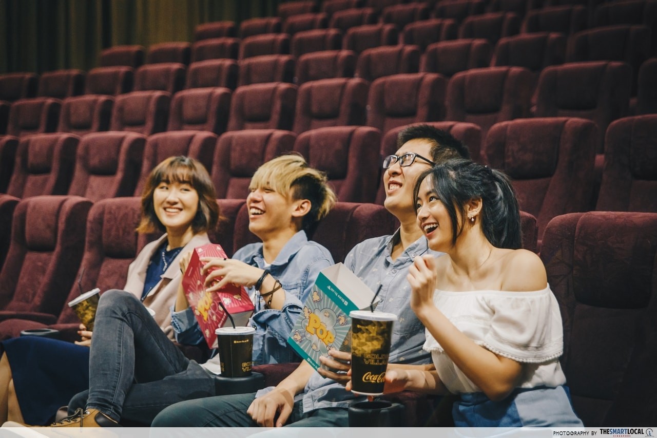 Suntec city golden village cinema - theatre seats