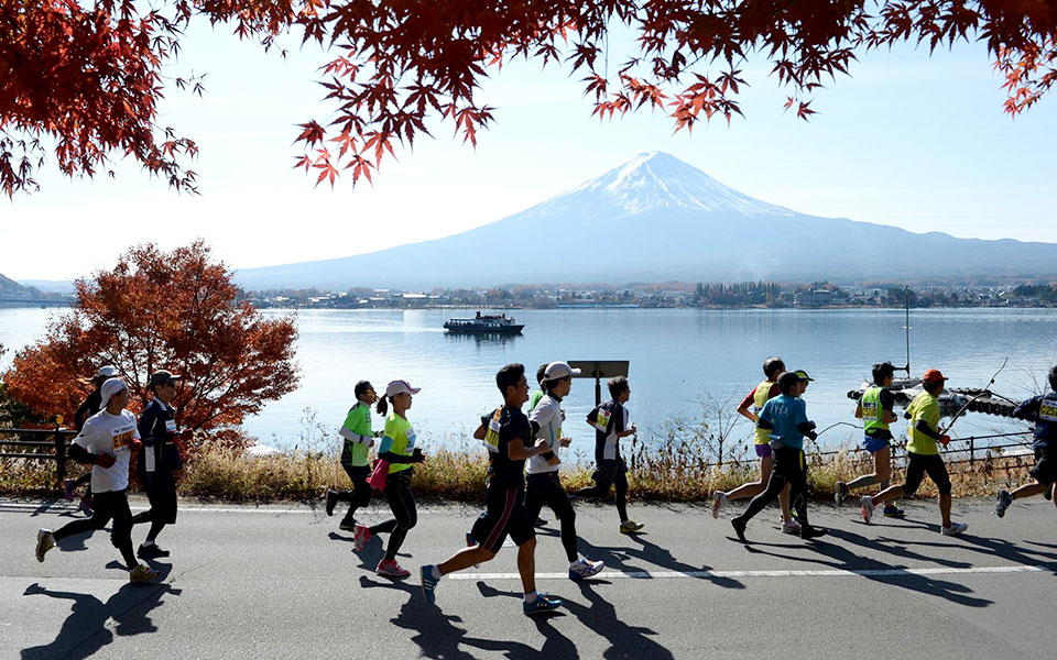 fujisan  marathon 2018 japan mt fuji