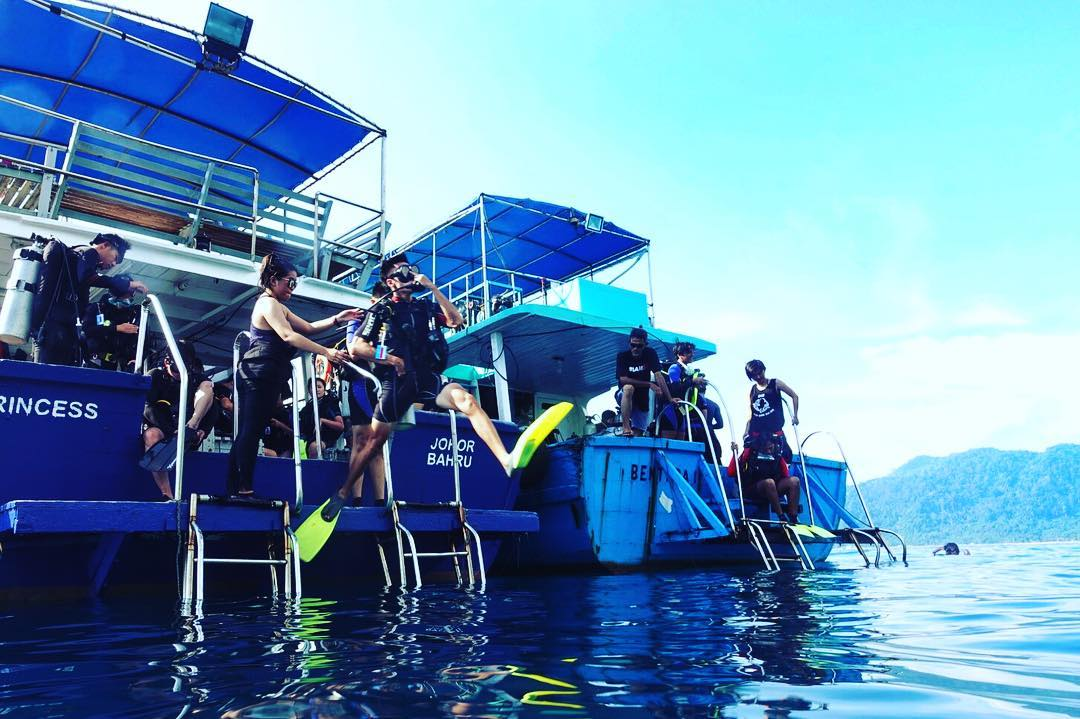 deep blue scuba singapore diving lesson open water diver 
