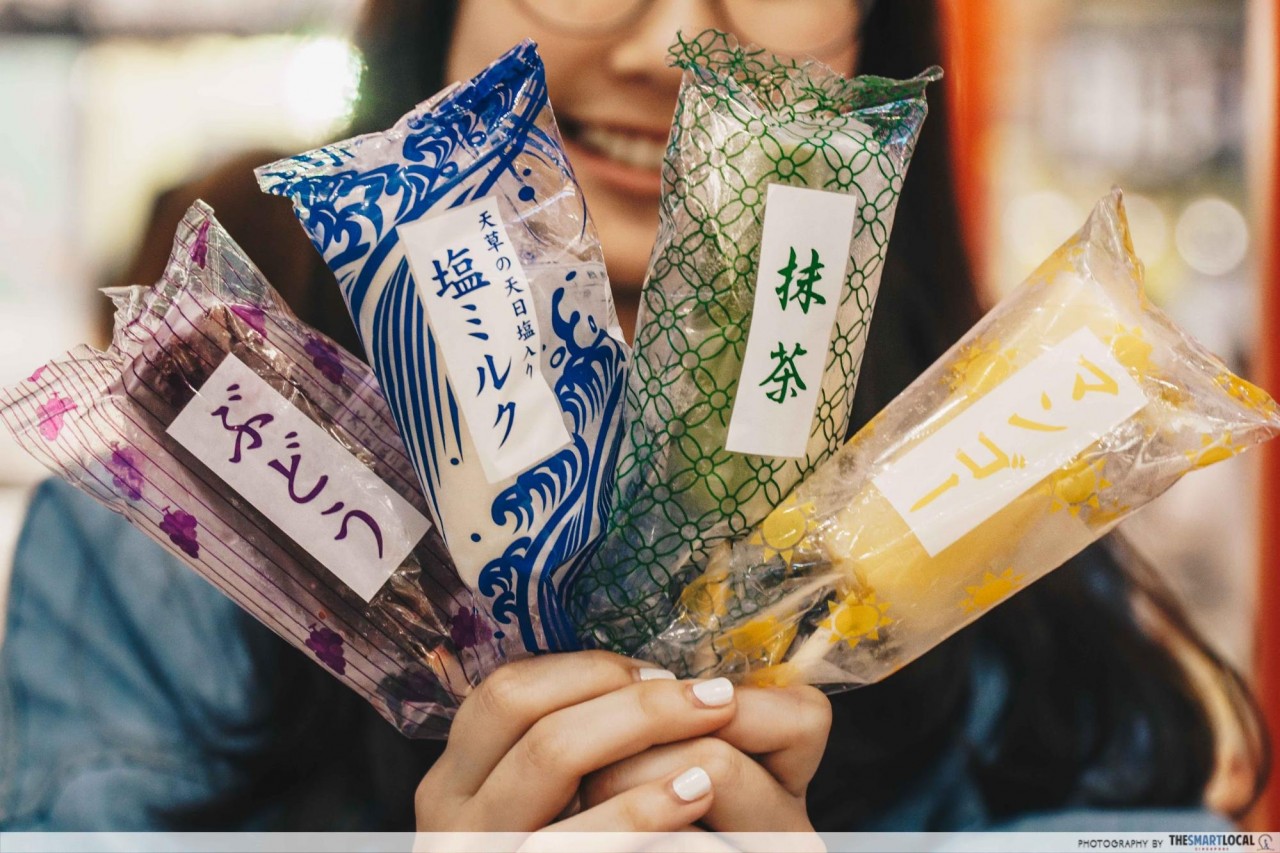 Sakura Matsuri - ice candy bars