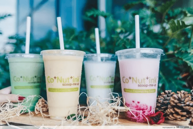 Co+Nut+Ink signature coconut drinks