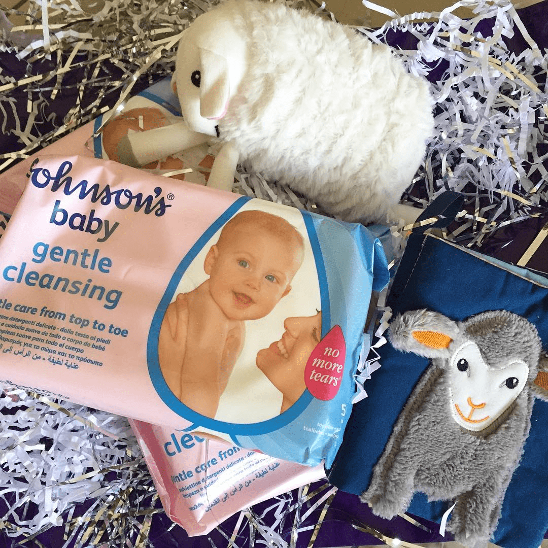 Johnson's baby gentle cleansing wipes