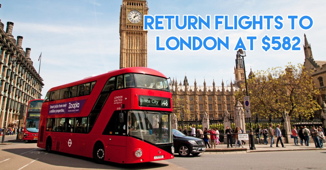 cheap flights to london from singapore