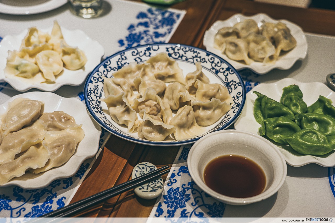 Harbin - Eastern Dumpling King assorted dumpling fillings