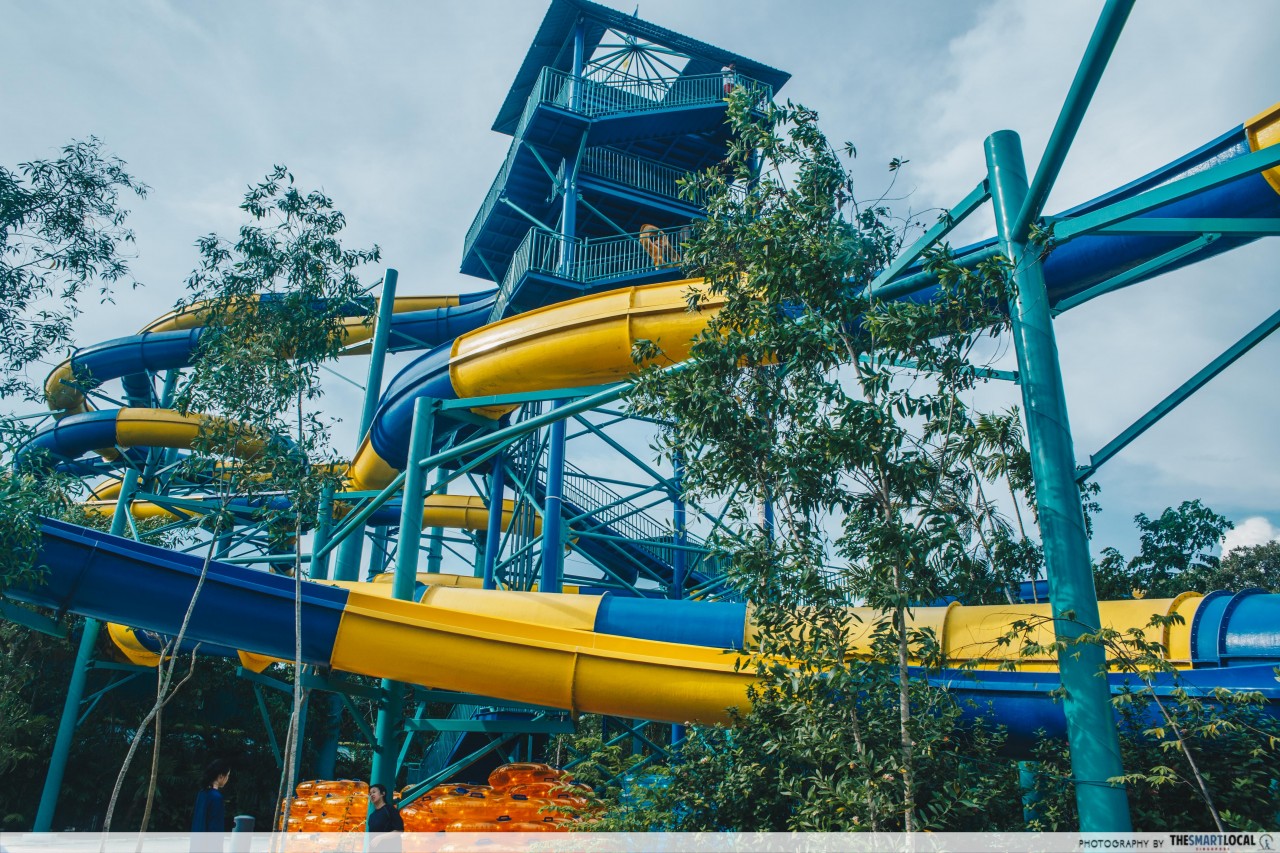  tallest waterslide in the world escape theme park penang 