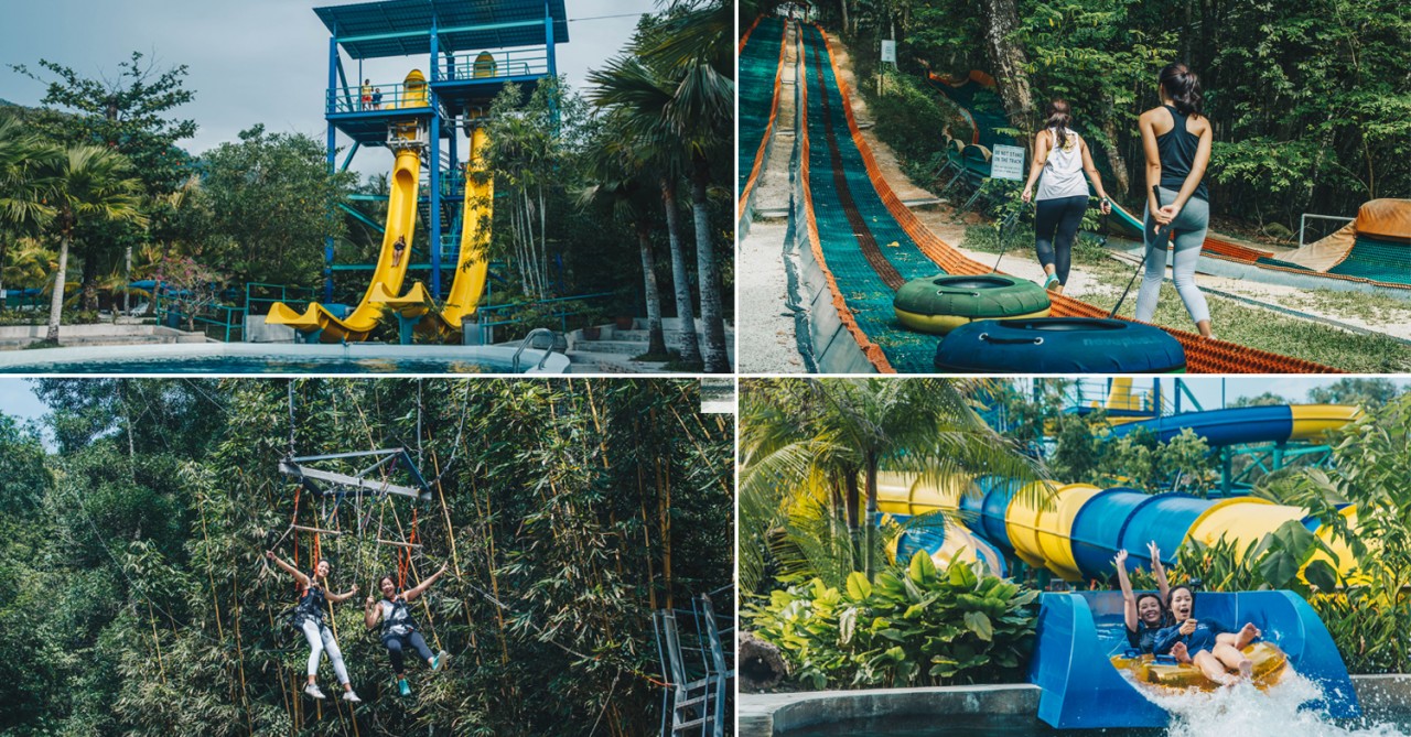 interesting rides at escape theme park penang 