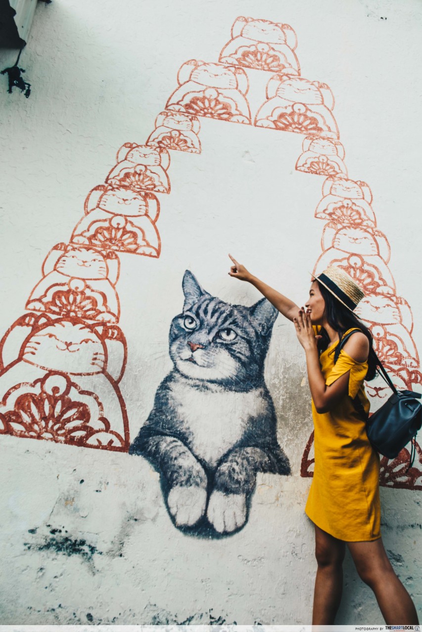 cat street art georgetown 