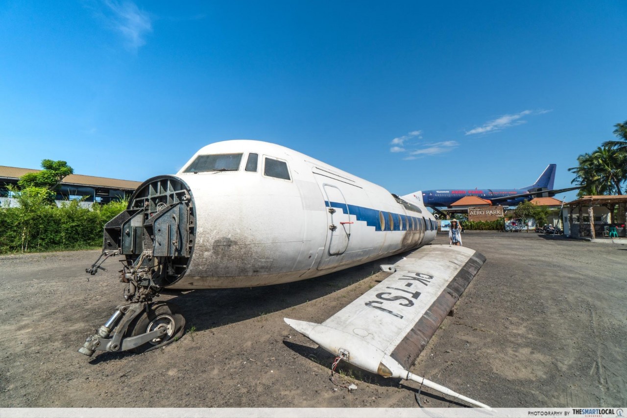 Keramas Aero Park - plane ruins